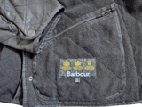 Barbour Coat S/M Black Polar Quilt Duracotton