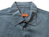 Delsiena Shirt M/L Dyed Blue Cotton