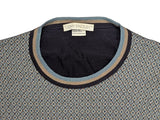John Smedley Sweater M Vintage Blue Pattern Wool