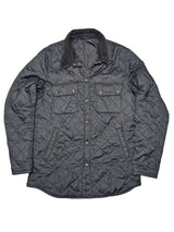 Barbour Jacket M/L Black Akenside Padded Quilt Polyamide