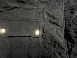 Barbour Jacket M Midnight/Black Ariel Padded Quilt Polyester