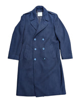 Vintage London Fog Coat M/40R Navy Blue Wool