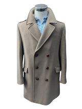 Vintage Maculett of England DB Coat XXL/46R Beige Heavy Wool