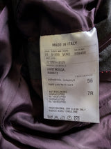 Caruso Vakko 3-Piece Suit 44R Charcoal Solaro Wool/Silk
