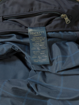 Hackett Technical Field Jacket M Navy Blue Velospeed Polyester