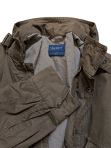 Hackett Velospeed Field Jacket S/M Olive Green Cotton