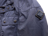 Hackett Velospeed Field Jacket S Mid Blue Washed Cotton