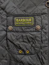 Barbour Jacket S Black Bowmore Padded Quilt Polyester