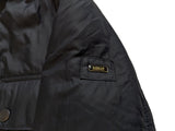 Barbour Field Jacket S Midnight Navy Blue Padded Poliamide
