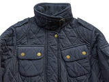Barbour Ladies International Belted Jacket S/4 US Navy Polar Quilted Polyester