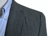 Hugo Boss Sport Coat 36R Gunmetal Grey Travel Seersucker