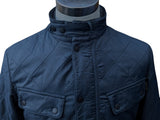 Barbour Jacket L Navy Blue Ariel Polarquilt Polyamide