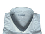 Barba Antica Barberia Shirt 15.75 White Striped Spread Collar Cotton