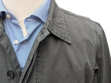 Paul Smith Field/Chore Jacket M Garment Dyed Gunmetal Grey Cotton