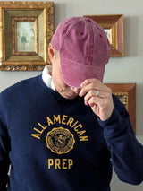 Ralph Lauren Sweatshirt S Navy Blue All American Prep Cotton/Polyester