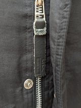 Paul Smith Vest/Gilet L Navy Black Zippered Down Filled Nylon