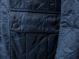 Barbour Jacket L Navy Blue Ariel Polarquilt Polyamide