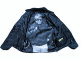 Barbour McQueen Jacket M Dark Navy Blue Hilson Polyester Special Edition