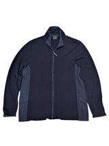 Paul & Shark Sweater M Black Zip Cardigan Wool