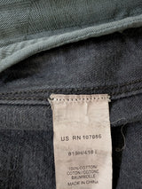 Paul Smith Jeans Jacket S Washed Black Cotton Denim
