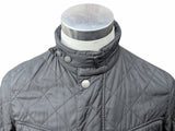 Barbour Jacket S Gunmetal Grey Ariel Padded Quilt Polyester