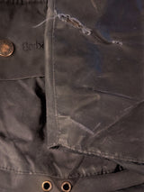 Barbour Coat M Midnight Beaufort Waxed Cotton