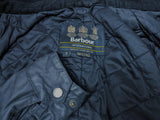 Barbour Motorcycle Jacket S Navy Blue Duke Waxed Cotton