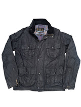 Barbour Jacket S Black New Utility Waxed Cotton