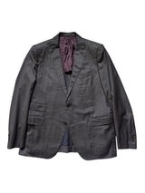 Caruso Vakko 3-Piece Suit 44R Charcoal Solaro Wool/Silk