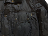Barbour Field Jacket S Midnight Navy Blue Padded Poliamide