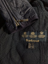 Barbour Ladies International Belted Jacket S/4 US Black Polar Quilted Polyester