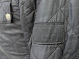 Barbour Jacket S Gunmetal Grey Ariel Padded Quilt Polyester
