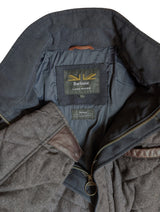 Barbour x Land Rover Ltd Ed. Jacket XL Charcoal Filey Quilt Flannel