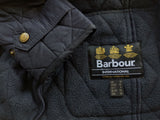 Barbour Ladies International Belted Jacket S/4 US Navy Polar Quilted Polyester