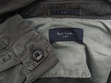 Paul Smith Field/Chore Jacket M Garment Dyed Gunmetal Grey Cotton