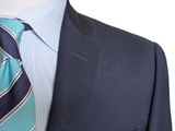 Pal Zileri Lab Suit 40/41R Navy Blue Slim Fit Wool