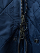 Barbour Jacket L Navy Blue Ariel Polarquilt Polyamide