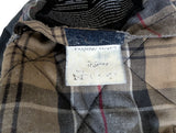 Barbour Barn Jacket M Soft Dark Blue Waxed Cotton