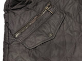 Barbour Jacket L/XL Black Chelsea Padded Quilt Polyester