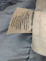 LBM 1911 Jacket Sky Blue Button front Blouson Washed linen/cotton