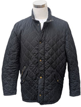 Barbour Jacket XL/XXL Black Chelsea Padded Quilt Polyester