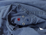Barbour Coat Steve McQueen S/M Blue Lawtell Waxed Cotton