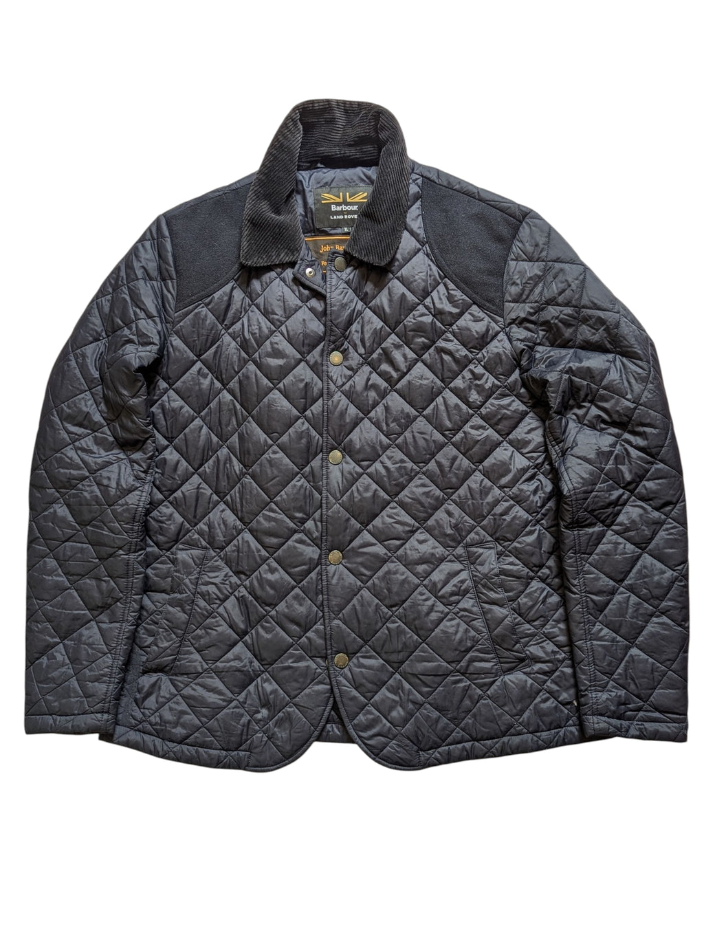 Barbour x Land Rover Defender Jacket M Mullbarton Midnight Quilted
