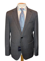 Benjamin Suit Mid Grey Soft Shoulder 2-Button Marlane Wool