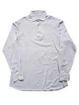 Doriani Milano Polo Shirt XXL Light Grey Cotton Pique