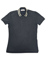 Orlebar Brown Polo Shirt M Navy Trimmed Collar Cotton