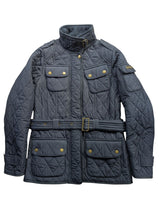 Barbour Ladies International Belted Jacket S/4 US Navy Polar Quilted Polyester