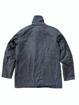 Barbour Barn Jacket M Soft Dark Blue Waxed Cotton