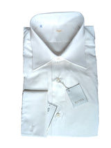 Barba Gold Label Shirt 17.5 White Spread Collar French Cuff Cotton