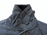 Barbour Barn Jacket M Soft Dark Blue Waxed Cotton